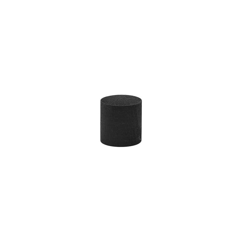 Black Beech Cylinder Plinth (Small)