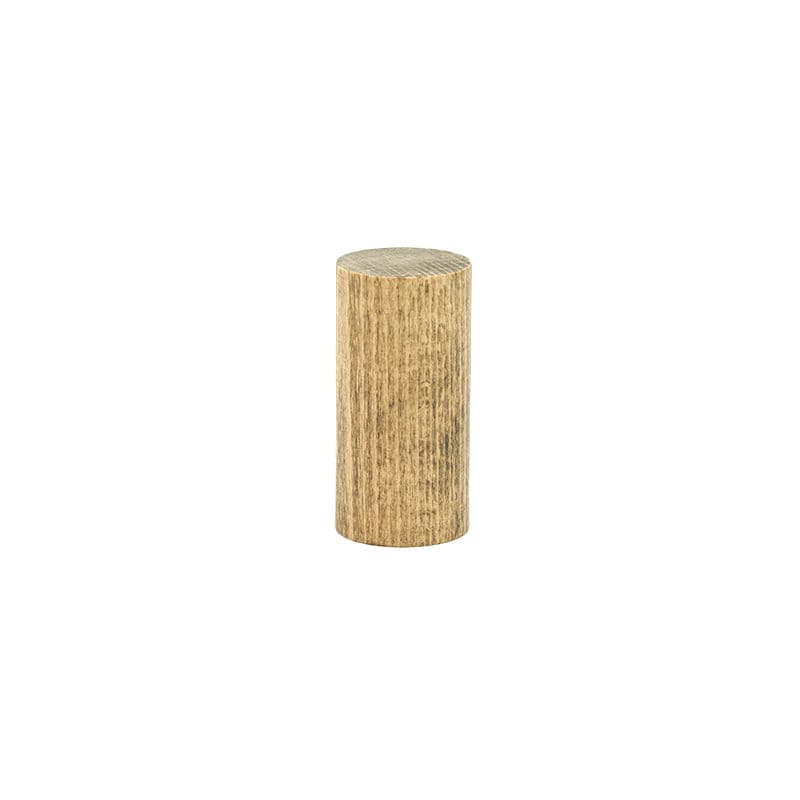 Natural Beech Cylinder Plinth (Medium)