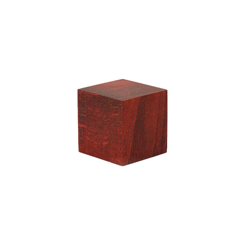 Red Beech Cube Plinth (Large)
