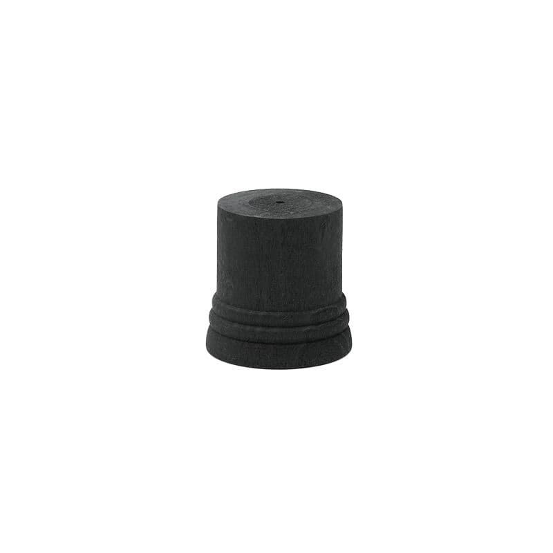Black Beech Ornate Cylinder Plinth (Type 1)