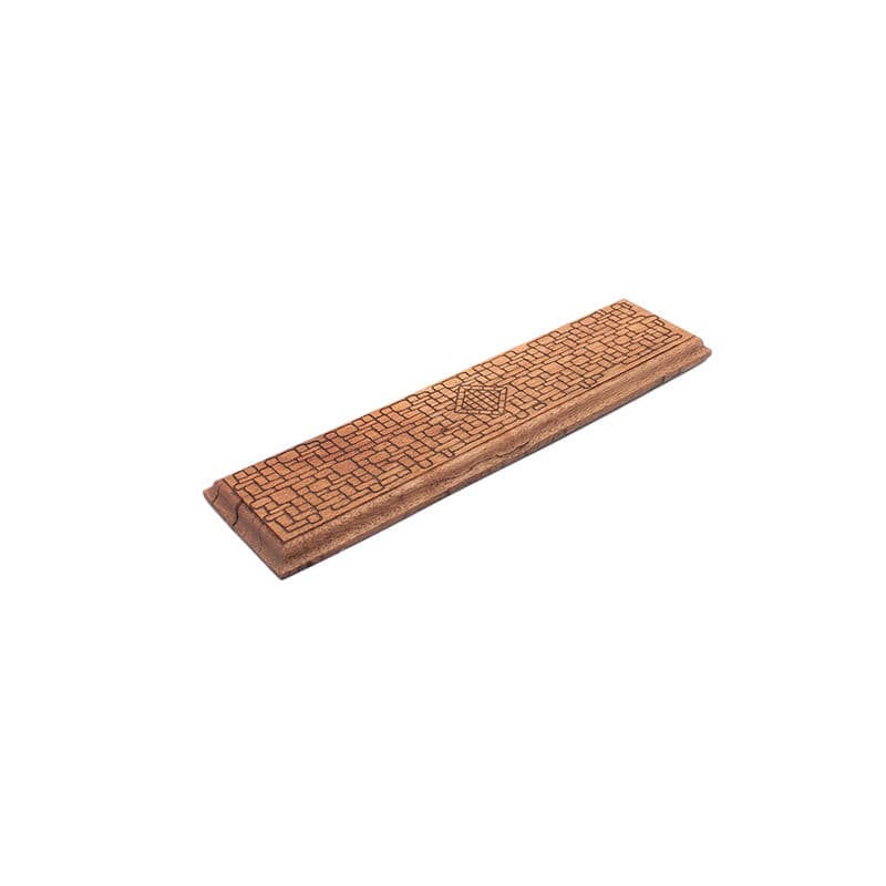 Engraved Iroko Unit Tray (Long / Type 7)