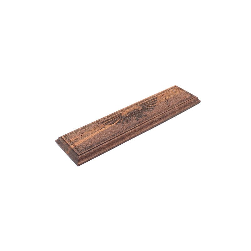 Engraved Sapele Unit Tray (Long / Type 7)