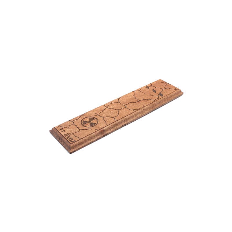 Engraved Iroko Unit Tray (Long / Type 7)