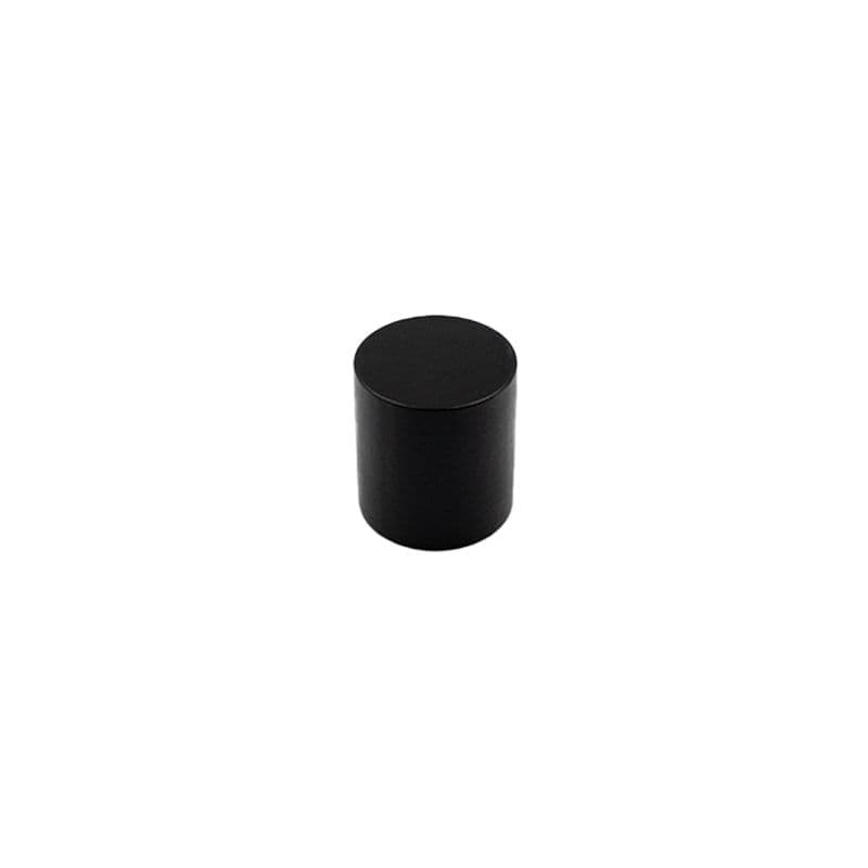 Black MDF Cylinder Plinth (Small)