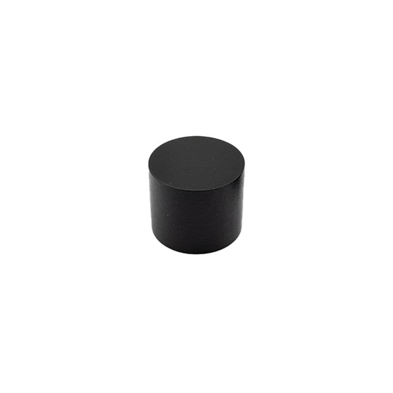 Black MDF Cylinder Plinth (Medium)