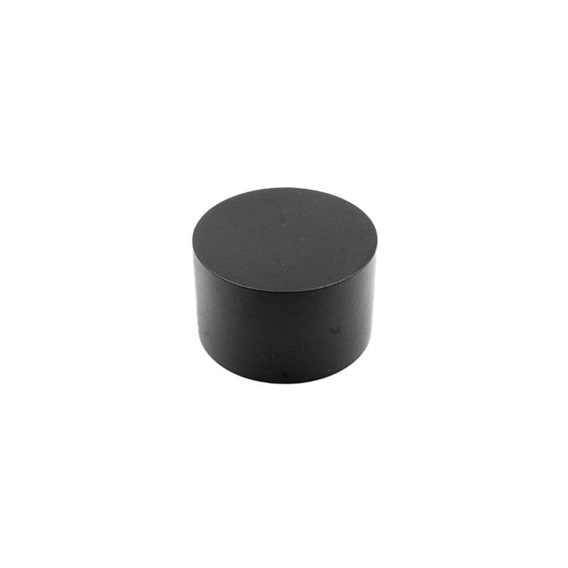 Black MDF Cylinder Plinth (Large)