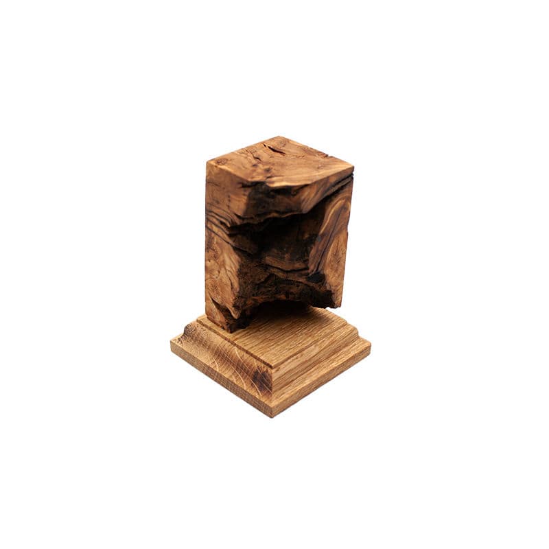 Olive / Oak Ornate Plinth (Type 7)