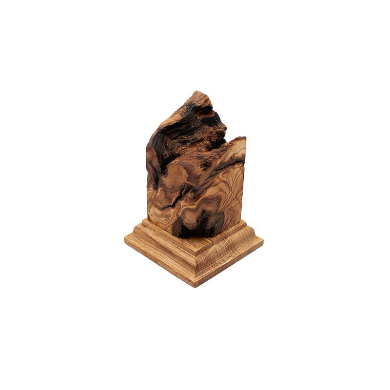 Olive / Oak Ornate Plinth (Type 7)