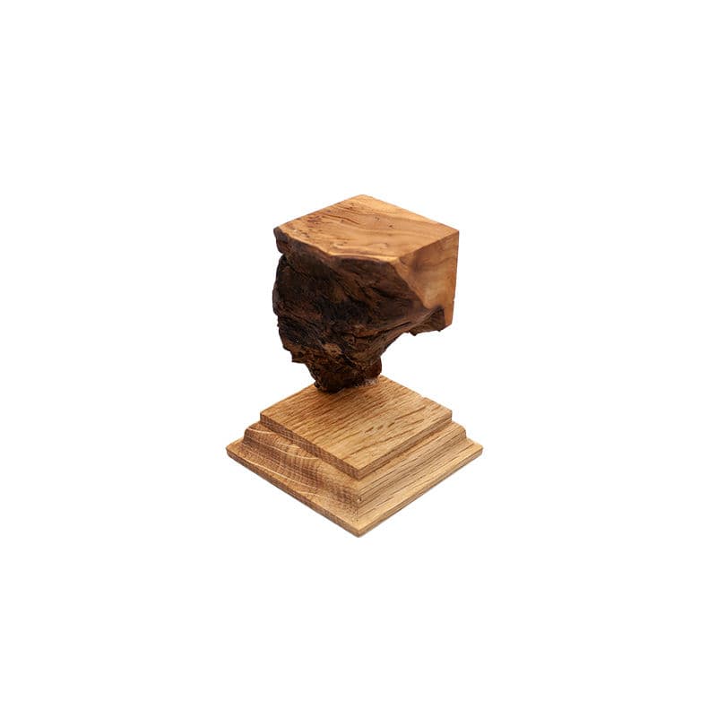 Olive / Oak Ornate Plinth (Type 7)