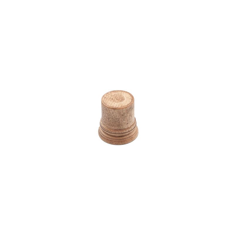 Natural Sycamore Ornate Cylinder Plinth (Small / Type 4)