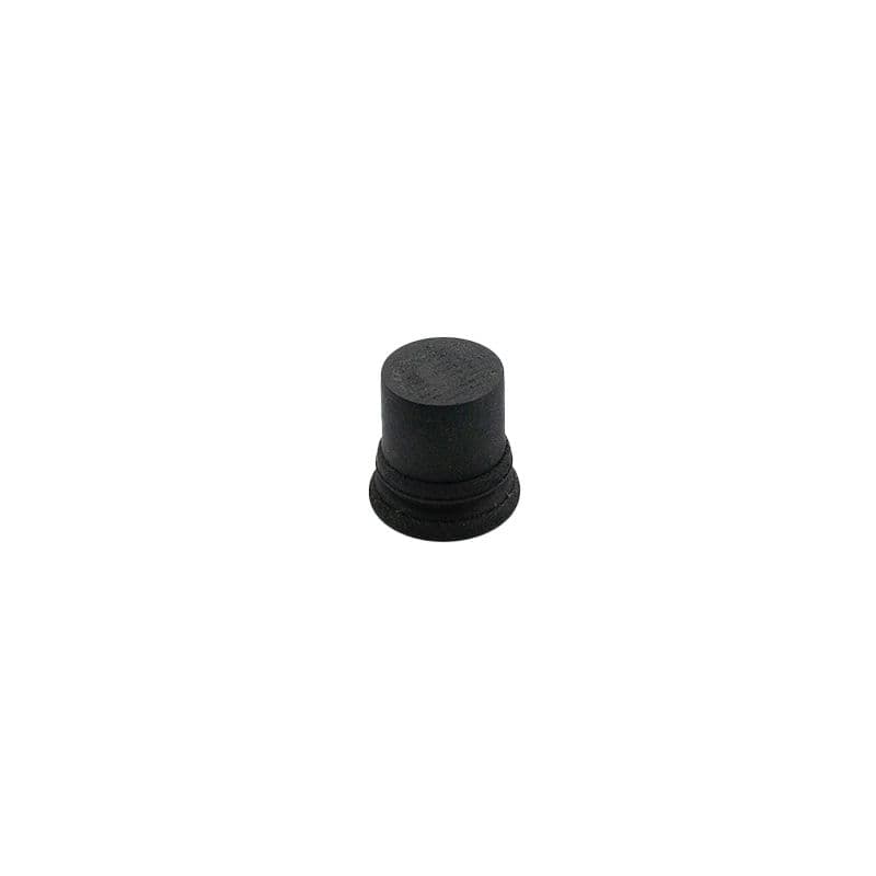 Black Sycamore Ornate Cylinder Plinth (Small / Type 4)