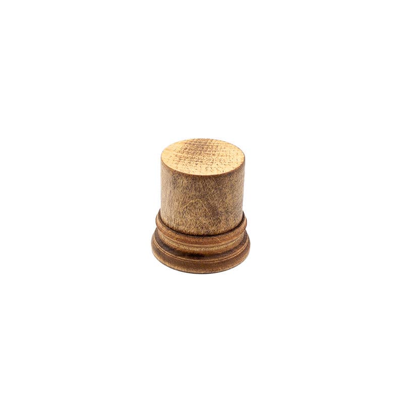 Natural Sycamore Ornate Cylinder Plinth (Type 4)