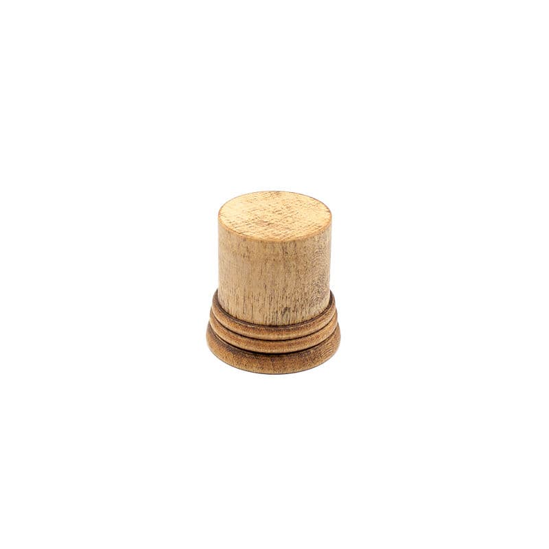 Natural Sycamore Ornate Cylinder Plinth (Type 1)